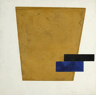 Suprematist Composition with Plane in Projection Kazimir Malevich